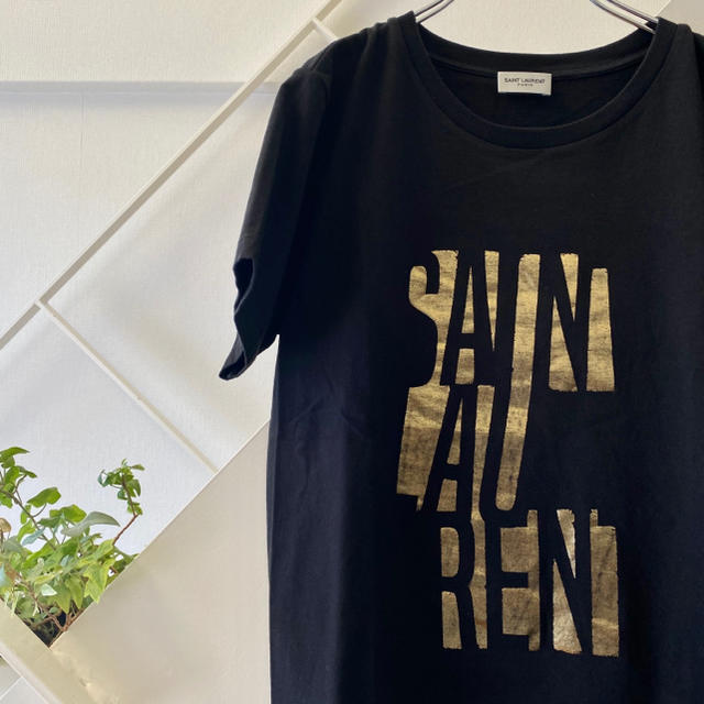 saint laurent サンローラン ロゴ Tシャツ 新品 ケリングタグ