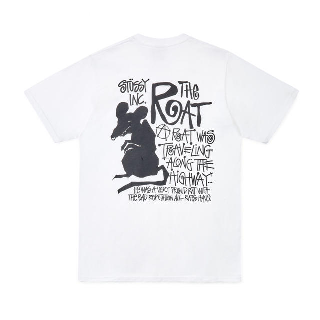 STUSSY(ステューシー)のDSM Stussy Year of the Rat T-Shirt White メンズのトップス(Tシャツ/カットソー(半袖/袖なし))の商品写真