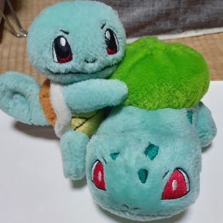 ポケモン(ポケモン)のフシギダネ&ゼニガメぬいぐるみ　ポケモン　タクヤくん様専用(キャラクターグッズ)