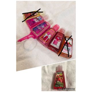 バスアンドボディーワークス(Bath & Body Works)の＊未使用＊抗菌除菌ジェル&ケースセット バスアンドボディワークス(アルコールグッズ)