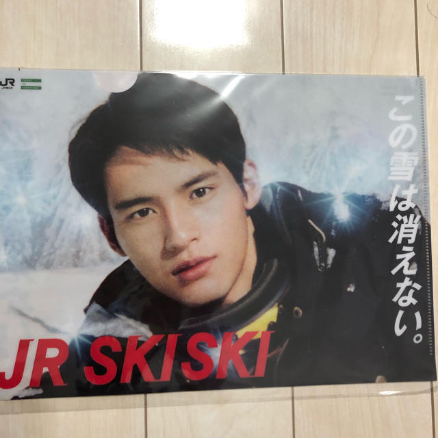 JR(ジェイアール)のJRスキー　クリアファイル エンタメ/ホビーのタレントグッズ(アイドルグッズ)の商品写真