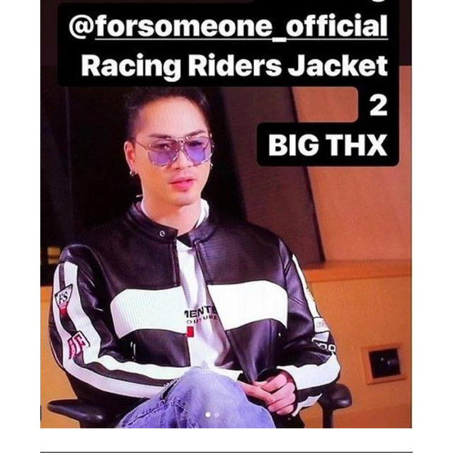 FORSOMEONE racing riders jacket 2 登坂着用 - ライダースジャケット