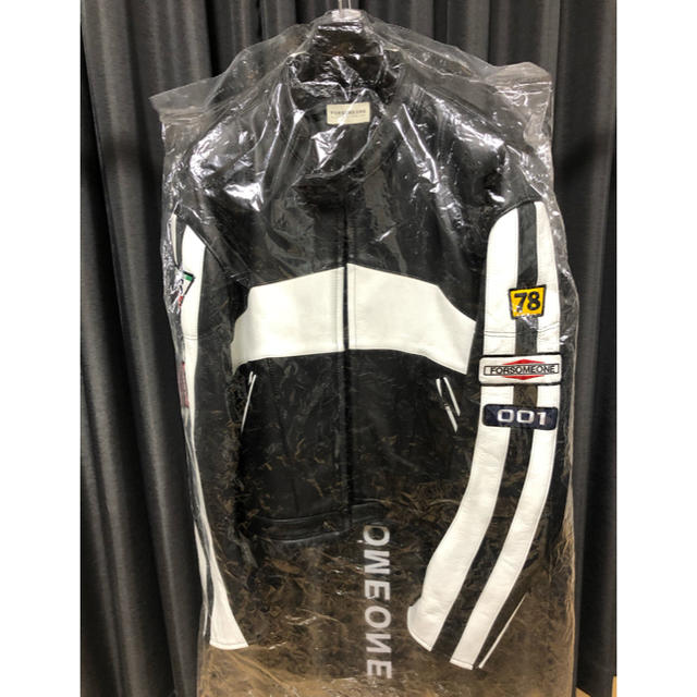 FORSOMEONE racing riders jacket 2 登坂着用 - ライダースジャケット