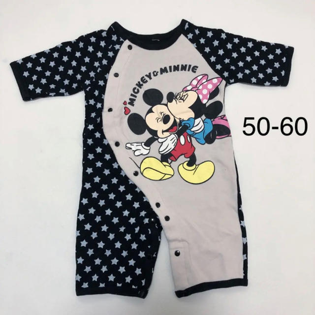 Disney(ディズニー)のロンパース (50-60) キッズ/ベビー/マタニティのベビー服(~85cm)(ロンパース)の商品写真