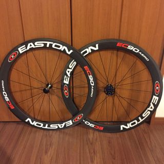 EASTON イーストン EC90 AERO チューブラー ホイール前後セットの通販