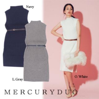 マーキュリーデュオ(MERCURYDUO)のマーキュリーデュオ　ニットワンピース (ひざ丈ワンピース)