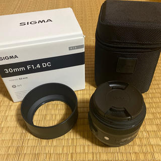 シグマ(SIGMA)の【極上美品】SIGMA 30mm F1.4 DC Fマウント(レンズ(単焦点))