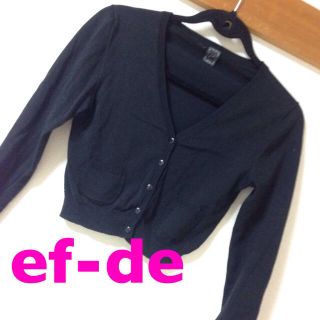 エフデ(ef-de)のef-de♡Vカットカーディガン(カーディガン)