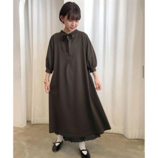 ドットアンドストライプスチャイルドウーマン(Dot&Stripes CHILDWOMAN)のシルケットワンピース(ひざ丈ワンピース)