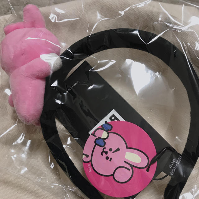 防弾少年団(BTS)(ボウダンショウネンダン)のBt21 cooky カチューシャ エンタメ/ホビーのタレントグッズ(アイドルグッズ)の商品写真