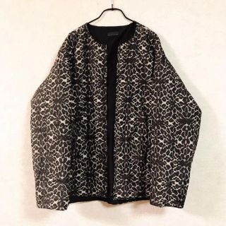 ザラ(ZARA)のZARA BASIC リバーシブル　レオパード　ブルゾン (ブルゾン)