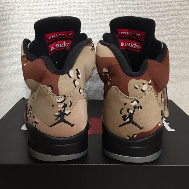 【新品未使用】NIKE Air Jordan5 × Supreme 28.5cm