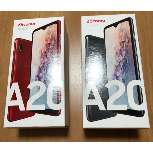 SIMロック解除】GALAXY A20 新品 2台セット-