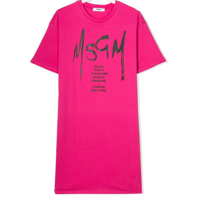 MSGM Tシャツワンピ