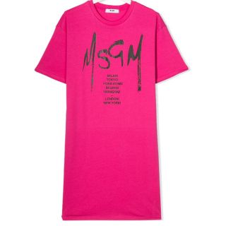 エムエスジイエム(MSGM)のMSGM Tシャツワンピ(Tシャツ(半袖/袖なし))