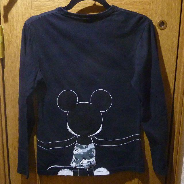 Disney(ディズニー)のディズニー　ミッキーマウスのＴシャツ(長袖)　サイズ160 キッズ/ベビー/マタニティのキッズ服男の子用(90cm~)(Tシャツ/カットソー)の商品写真