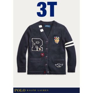 ポロラルフローレン(POLO RALPH LAUREN)の【Ralph Lauren】ラルフローレン コットン レターマン カーディガン(カーディガン)