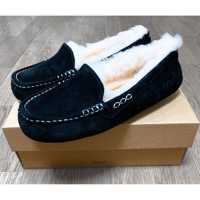 UGGアグ アンスレー モカシン ブラックUS5(22cm) 新品 | gellonautos.cl