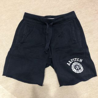 アバクロンビーアンドフィッチ(Abercrombie&Fitch)のAbercrombie&fitch スウェット　ハーフパンツ　S navy(ショートパンツ)