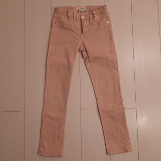 エイチアンドエム(H&M)の[新品]H&M スキニーパンツ girls ピンク size9-10Y(パンツ/スパッツ)