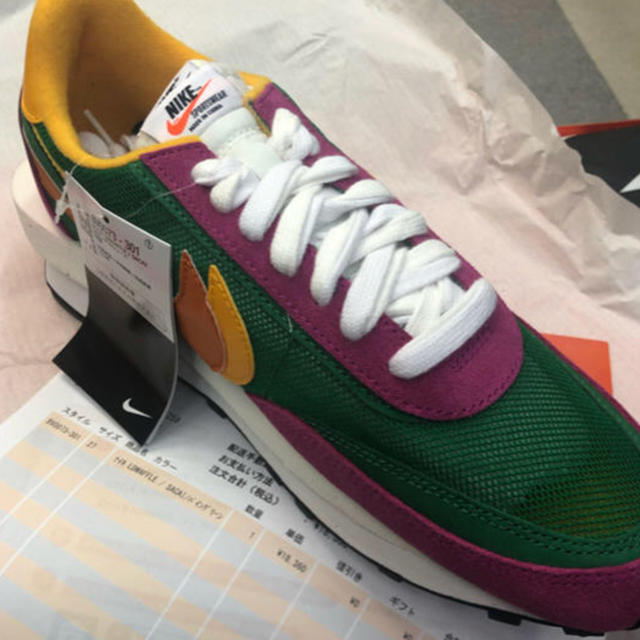 sacai(サカイ)のsacai NIKE パイングリーン27cm メンズの靴/シューズ(スニーカー)の商品写真