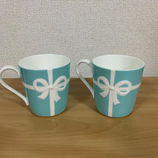 ティファニー(Tiffany & Co.)のティファニー　ペアマグカップ(グラス/カップ)