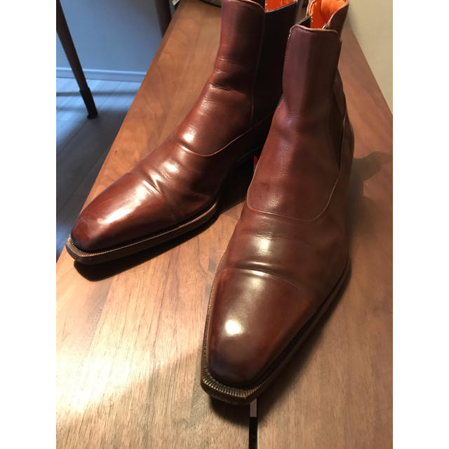 Santoni(サントーニ)のサントーニ　サイズ8 サイドゴアブーツ　美品 メンズの靴/シューズ(ブーツ)の商品写真