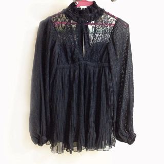 プリーツレースドールチュニック(チュニック)