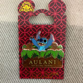 スティッチ(STITCH)のハワイのアウラニ限定のピンバッチ　スティッチ(バッジ/ピンバッジ)