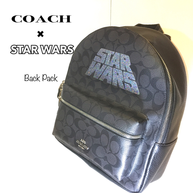 外側【限定コラボ】COACH×STAR WARS/シグネチャー×グリッター【激レア】