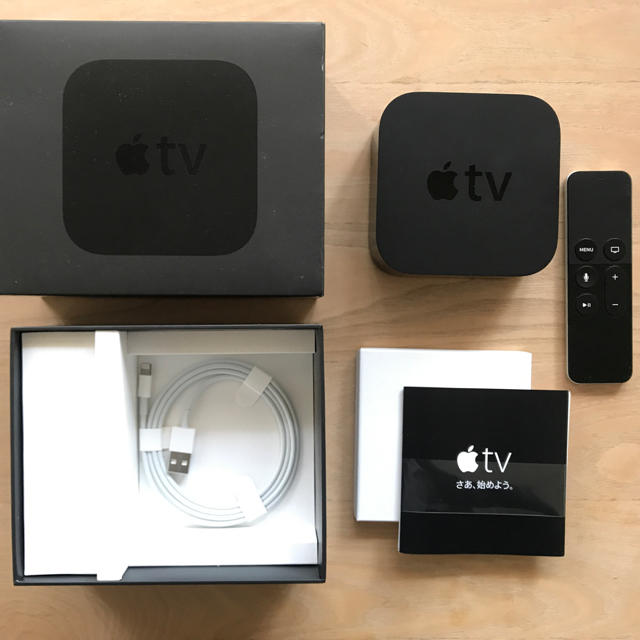 Apple(アップル)のAPPLE TV 第四世代 32GB (MGY52J/A) スマホ/家電/カメラのテレビ/映像機器(その他)の商品写真