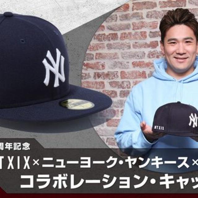 NEW ERA(ニューエラー)の田中将大 ニューヨーク・ヤンキース　コラボキャップ 楽天イーグルス スポーツ/アウトドアの野球(記念品/関連グッズ)の商品写真