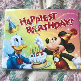 ディズニー(Disney)のディズニー Birthday 写真入れ(アルバム)