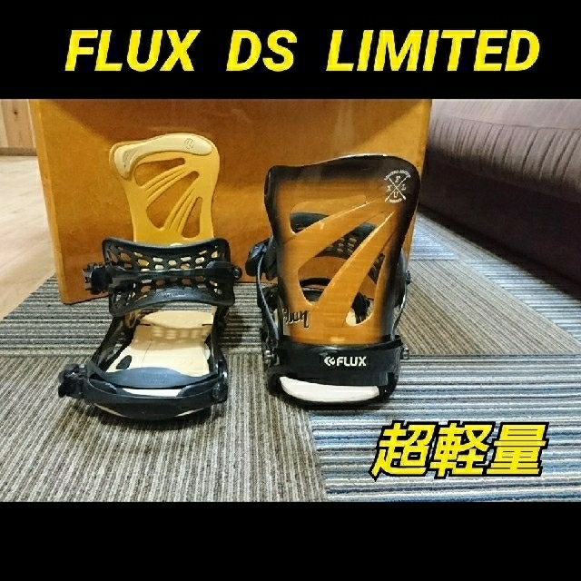 FLUX(フラックス)のFLUX  美品 フラックス DS 限定 ビンディング/BURTON UNION スポーツ/アウトドアのスノーボード(バインディング)の商品写真