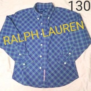 ラルフローレン(Ralph Lauren)のラルフローレン 130 チェックシャツ ブラウス(ブラウス)