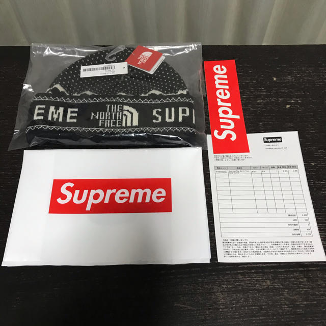 新品 Supreme The North Face Fold Beanieメンズ