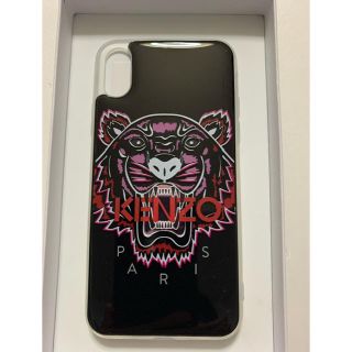 ケンゾー(KENZO)のKenzo ブラック 3D タイガー ロゴ iPhone X/XS ケース (iPhoneケース)