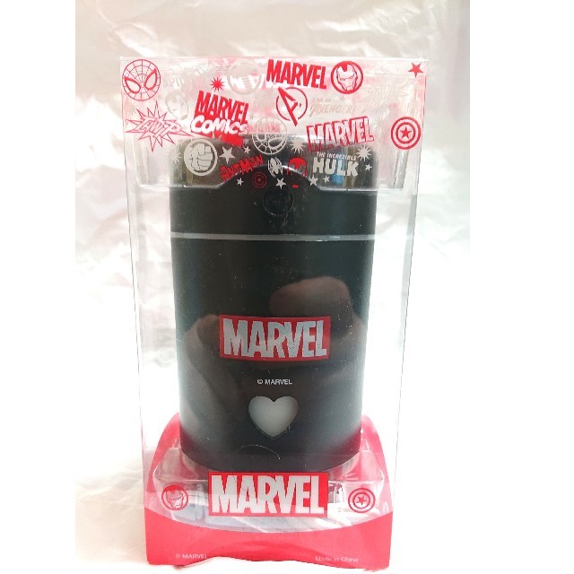 MARVEL(マーベル)の卓上 加湿器 Marvel レッド&ブラック スマホ/家電/カメラの生活家電(加湿器/除湿機)の商品写真