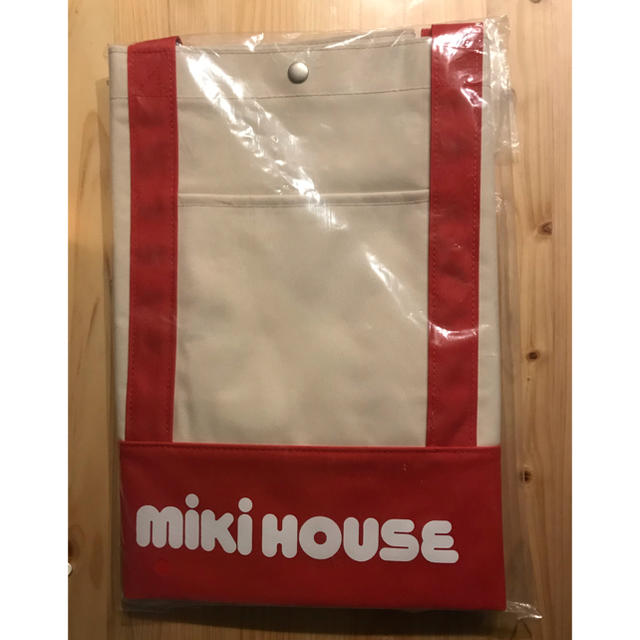 mikihouse(ミキハウス)のミキハウス ビッグトートバッグ  非売品 キッズ/ベビー/マタニティのこども用バッグ(トートバッグ)の商品写真