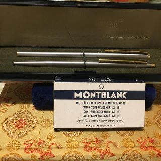 モンブラン(MONTBLANC)のMONTBLANC NOBLESSE万年筆.ボールペンセット(ペン/マーカー)