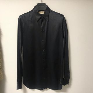 サンローラン(Saint Laurent)のsaint laurent paris シルクシャツ (シャツ)