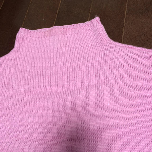 pink♡ざっくりニット レディースのトップス(ニット/セーター)の商品写真