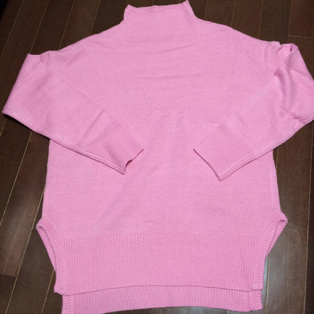 pink♡ざっくりニット レディースのトップス(ニット/セーター)の商品写真