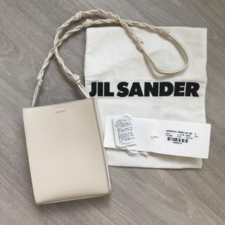 ジルサンダー(Jil Sander)のJIL SANDER タングル TANGLE SM 白(ショルダーバッグ)