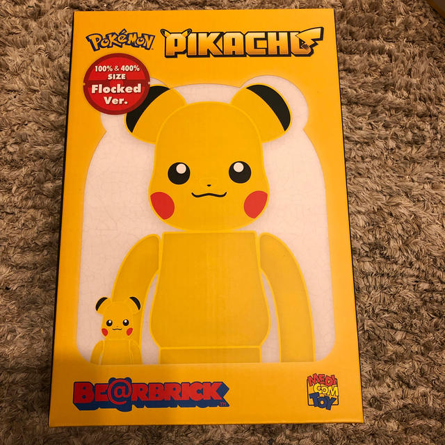 BE@RBRICK ピカチュウ フロッキーVer. 100％ & 400％