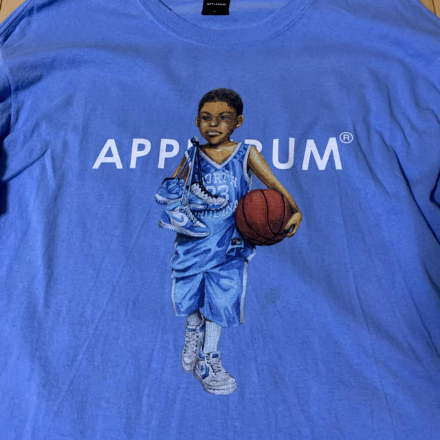 APPLEBUM(アップルバム)のApplebum northcarolina boy ロンT Lサイズ メンズのトップス(Tシャツ/カットソー(七分/長袖))の商品写真