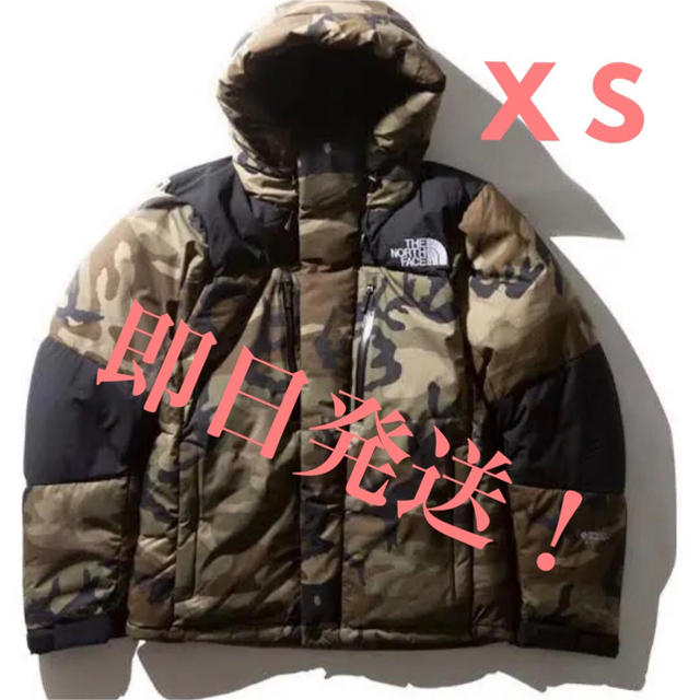 THE NORTH FACE(ザノースフェイス)の国内正規品ノベルティ バルトロ ライト ジャケット ウッドランドカモ  X S メンズのジャケット/アウター(ダウンジャケット)の商品写真