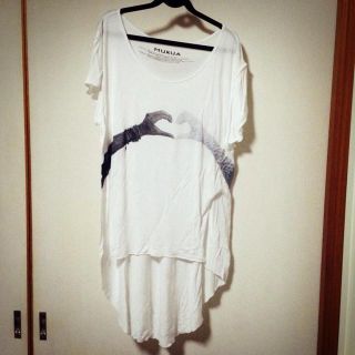 ムルーア(MURUA)のMURUA  モノトーンシャツ(Tシャツ(半袖/袖なし))