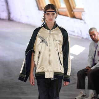 sacai 19SS スカジャン Dr．woo コラボ - スカジャン