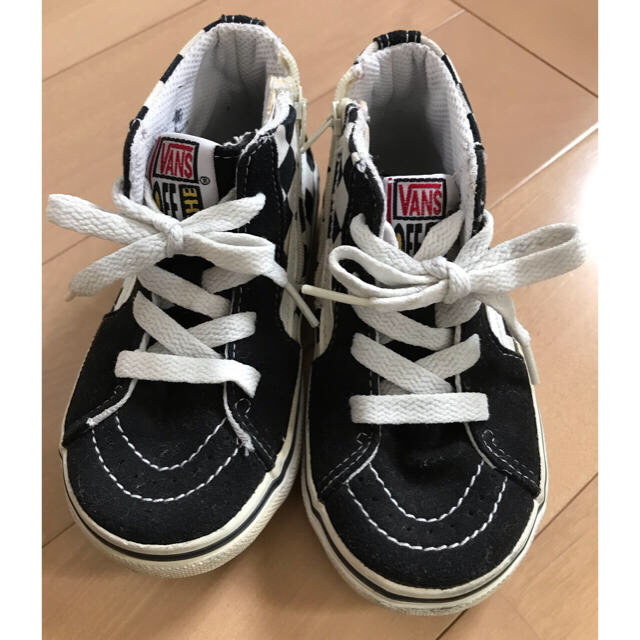 VANS(ヴァンズ)のVANSハイカットスニーカー 15㎝、16㎝ キッズ/ベビー/マタニティのキッズ靴/シューズ(15cm~)(スニーカー)の商品写真